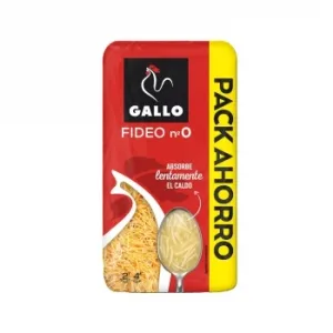Pasta Fideo Nº0 Gallo 675 G.