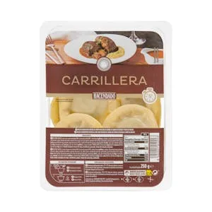 Pasta Fresca Girasoles Rellena de Carrillera y Puré de Patata Hacendado 0.25 KG