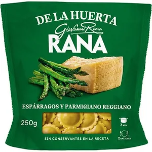 Pasta Fresca Ravioli al Huevo Relleno de Espárragos y Parmigiano Reggiano 2 Raciones Giovanni Rana