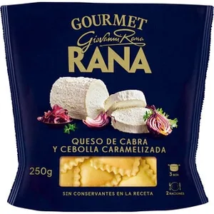 Pasta Fresca Ravioli al Huevo Relleno de Queso de Cabra y Cebolla Caramelizada 2 Raciones Giovanni Rana