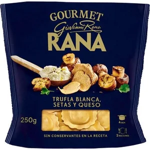 Pasta Fresca Ravioli al Huevo Relleno de Trufa Blanca, Setas y Queso 2 Raciones Giovanni Rana