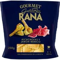 Pasta Fresca Ravioli con Alcachofa y Jamón Rana, Bolsa 250 G