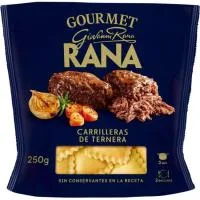 Pasta Fresca Ravioli con Carrillera de Ternera Rana, Bolsa 250 G