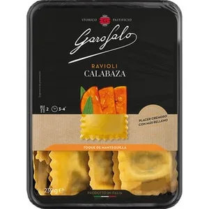 Pasta Fresca Ravioli Relleno de Calabaza 2 Raciones Garofalo