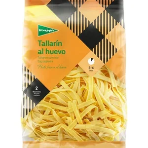 Pasta Fresca Tallarín al Huevo 2 Raciones el Corte Ingles