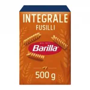 Pasta Fusilli Integral Barilla 500 G.
