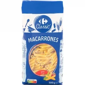 Pasta Macarrón Carrefour Classic 500 G.