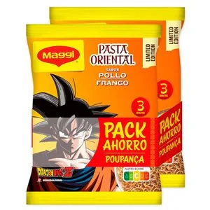 Pasta Oriental Pollo Bolsa Duo 2 X 71 Gr