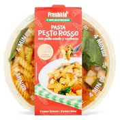 Pasta Pesto Rosso con Pollo y Verduras Freshkia 290 G