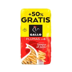 Gallo Pasta Pluma N6 450g + 225g