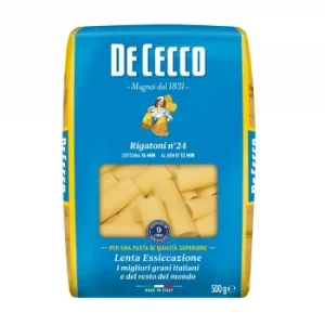 Pasta Rigatoni Nº24 de Cecco 500 G.