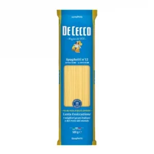 Pasta Spaghetti Nº12 de Cecco 500 G.