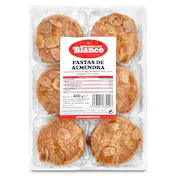 Pastas Artesanas de Almendras Blanco 400 G