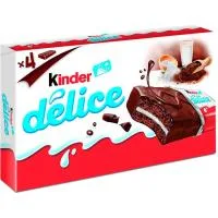 Pastelitos T4 Kinder Delice, Paquete 156 G