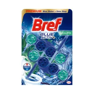 Bref Pastillas Wc Blue Activ Eucalipto 3 X 50 Gr. 100 G