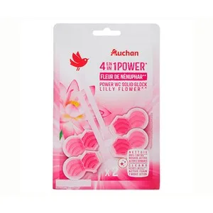 Producto Alcampo Pastillas WC Poder 4 en 1 Fragancia Nenúfar Producto Alcampo 2 UD
