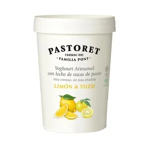 Pastoret Yogur Artesanal Cremoso con Limón y Yuzu 500 G.