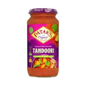 Patak"s Salsa Mezcla de Tamarindo , Cilantro y Comino, Tanddori Patak´s 450 G.