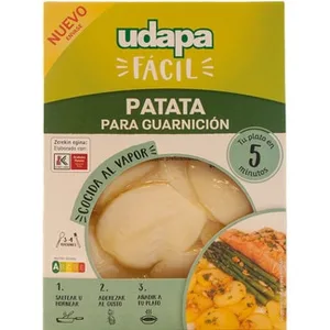 Patata para Guarnición Cocida al Vapor Tu Plato en 5 Minutos  Udapa 450 G