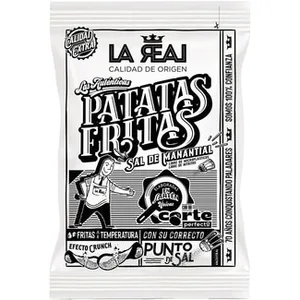 Patatas Fritas 100% Producto Artesano  la Real 145 G