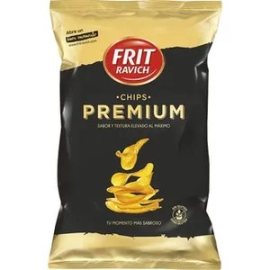 Patatas Fritas con Aceite de Girasol sin Gluten Frit Ravich Premiun 160 G