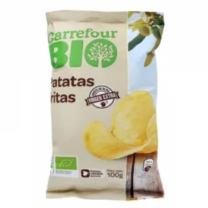Patatas Fritas en Aceite de Oliva Ecológicas Carrefour Bio 100 G.