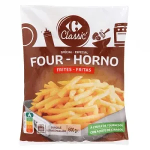 Patatas Fritas Especial Horno Carrefour Classic' 600 G.
