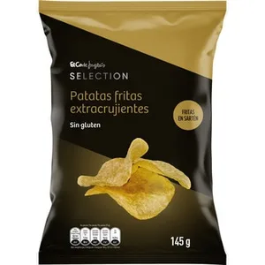 Patatas Fritas Extracrujientes Fritas en Sartén sin Gluten  el Corte Ingles Selection 145 G