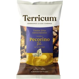 Patatas Fritas Extracrujientes Sabor Pecorino sin Gluten  Terricum 140 G