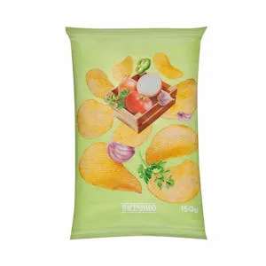 Patatas Fritas Onduladas Sabor Campestre Hacendado 0.15 KG