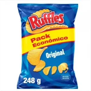 Patatas Fritas Original Ruffles sin Gluten 248 G.