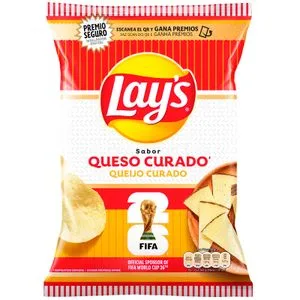 Patatas Fritas Sabor Queso Curado 140 Gr