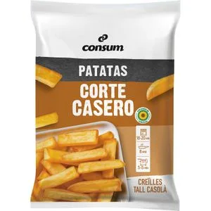 Patatas Prefritas Corte Casero 1 Kg