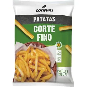 Patatas Prefritas Corte Fino 1 Kg