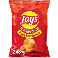 Patatas Sal Super Ahorro Lays, Bolsa 248 G