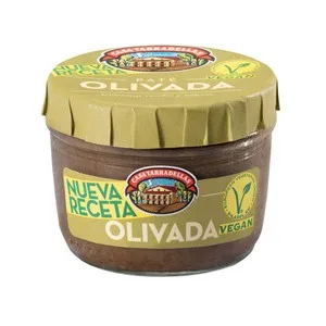 Casa Tarradellas Paté de Aceitunas Negras (olivada) Frasco de 125 G.