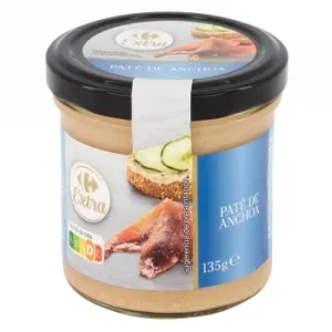 Paté de Anchoa Extra Carrefour 135 G.