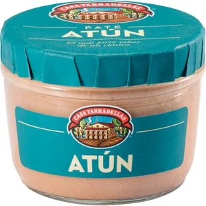 Casa Tarradellas Paté de Atún Frasco de 125 G.