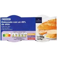 Paté de Atún Eroski, Pack 2x78 G