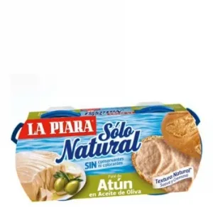 Paté de Atún en Aceite de Oliva la Piara Pack de 2 Unidades de 75 G.