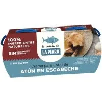 Paté de Atún en Escabeche la Piara, Pack 2x75 G