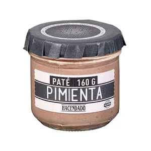 Paté de Cerdo con Pimienta Hacendado 0.16 KG