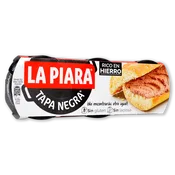 Paté de Cerdo la Piara Tapa Negra Paq. 3 U. de 75g
