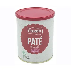Coren Paté de Hígado de Cerdo con Tapa 840g 840 G