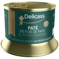 Paté de Higado de Pato al Pedro Ximenez Delicass, Lata 130 G