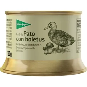 Paté de Pato con Boletus el Corte Ingles