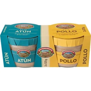 Paté de Pollo + Paté de Atún Pack 2 Casa Tarradellas