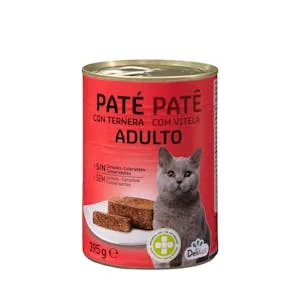 Paté Gato Adulto Delikuit con Ternera 0.395 KG