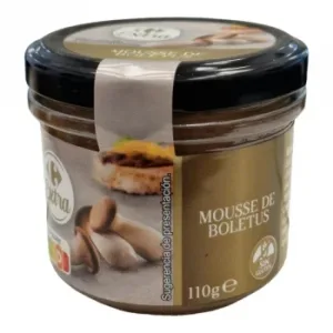 Paté Mousse de Boletus Extra Carrefour sin Gluten 110 G.