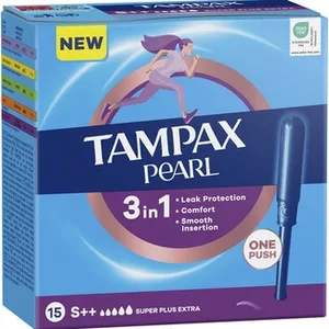Pearl Tampones con Aplicador One Push Superplus Extra Tampax